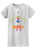 Sailor Moon S - Spiral Heart Attack Jrs Screen Print T-Shirt