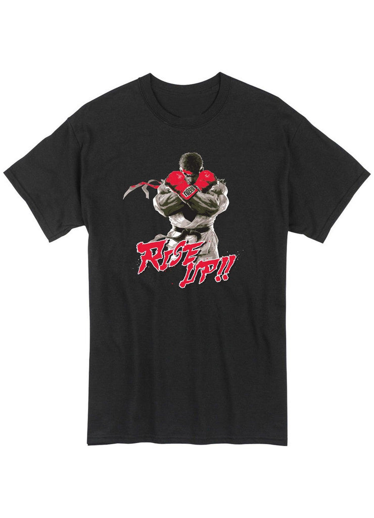 Street Fighter V - Ryu Rise Up!! Screen Print T-Shirt