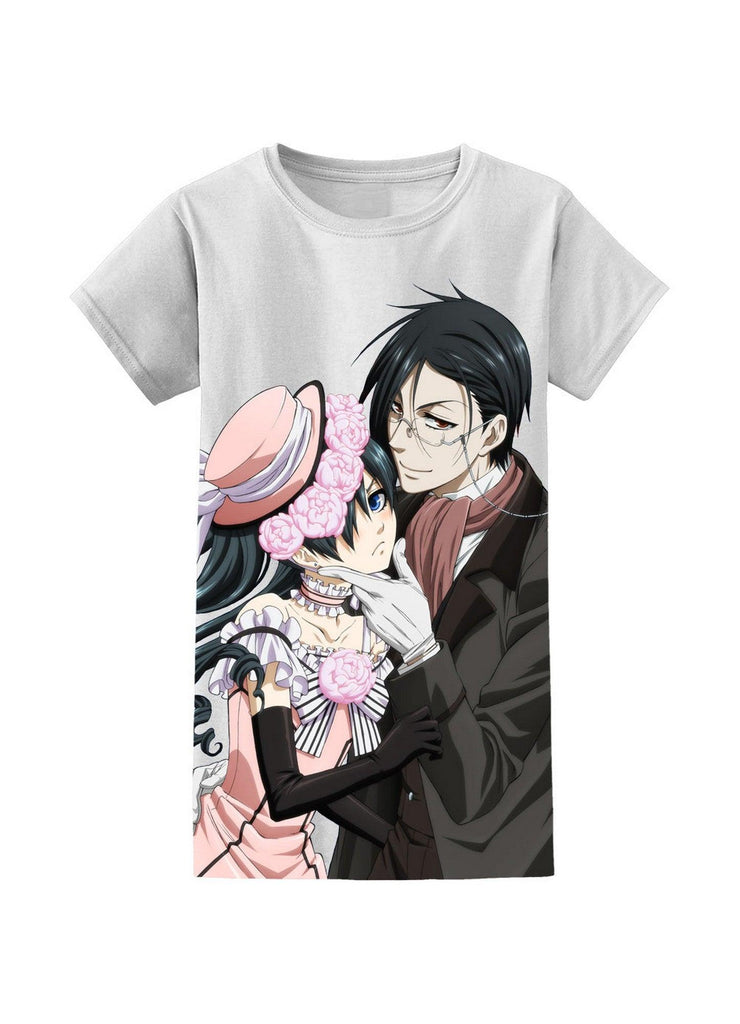 Black Butler - Sebastian Michaelis & Ciel Phantomhive Dancing Full Jrs T-Shirt