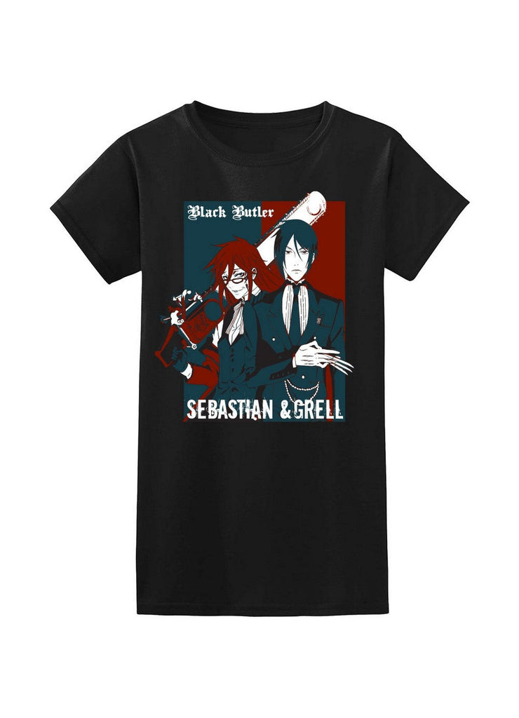 Black Butler - Sebastian Michaelis & Grell Sutcliff Jr. T-Shirt