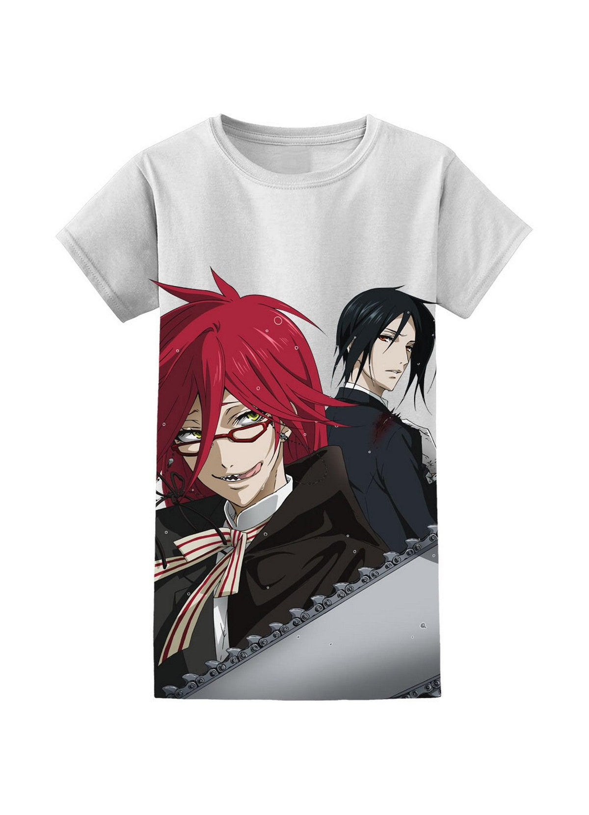Black Butler - Grell Sutcliff & Sebastian Michaelis Full Jrs T-Shirt
