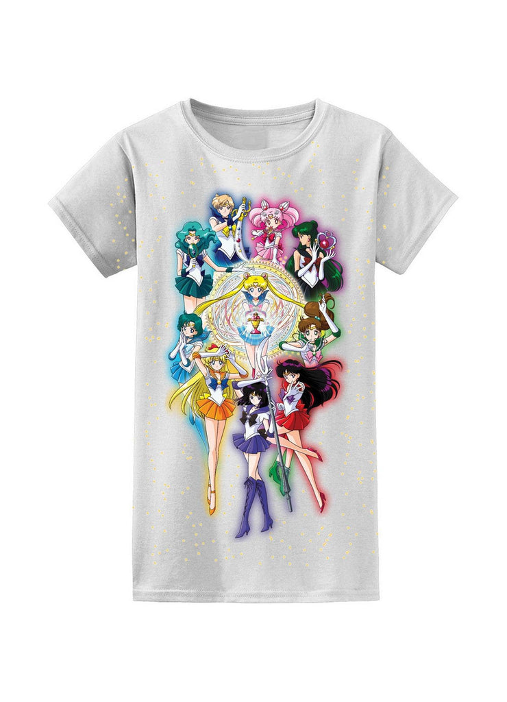 Sailor Moon S - Group Full Print Jr. T-Shirt
