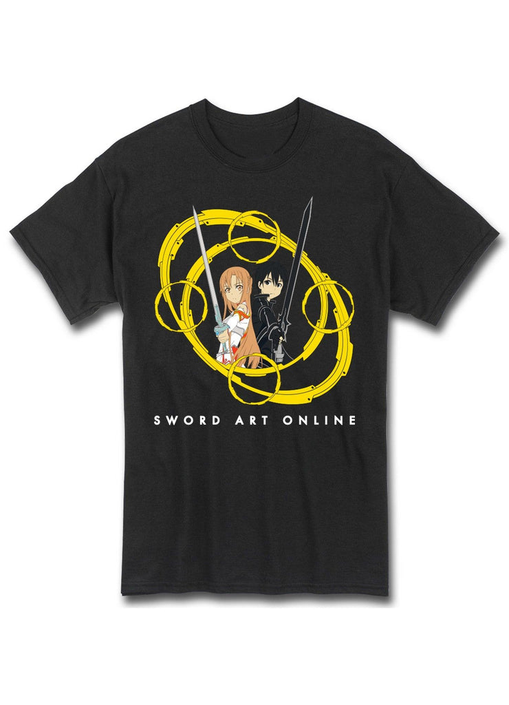 Sword Art Online - Kirito & Asuna Circles II T-Shirt