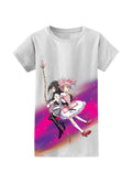 Madoka Magica Movie - Team Homura Akemi & Madoka Kaname Sublimation Jrs. T-Shirt