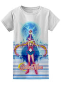 Sailor Moon S - Sailor Moon Dye Sublimation Jrs T-Shirt