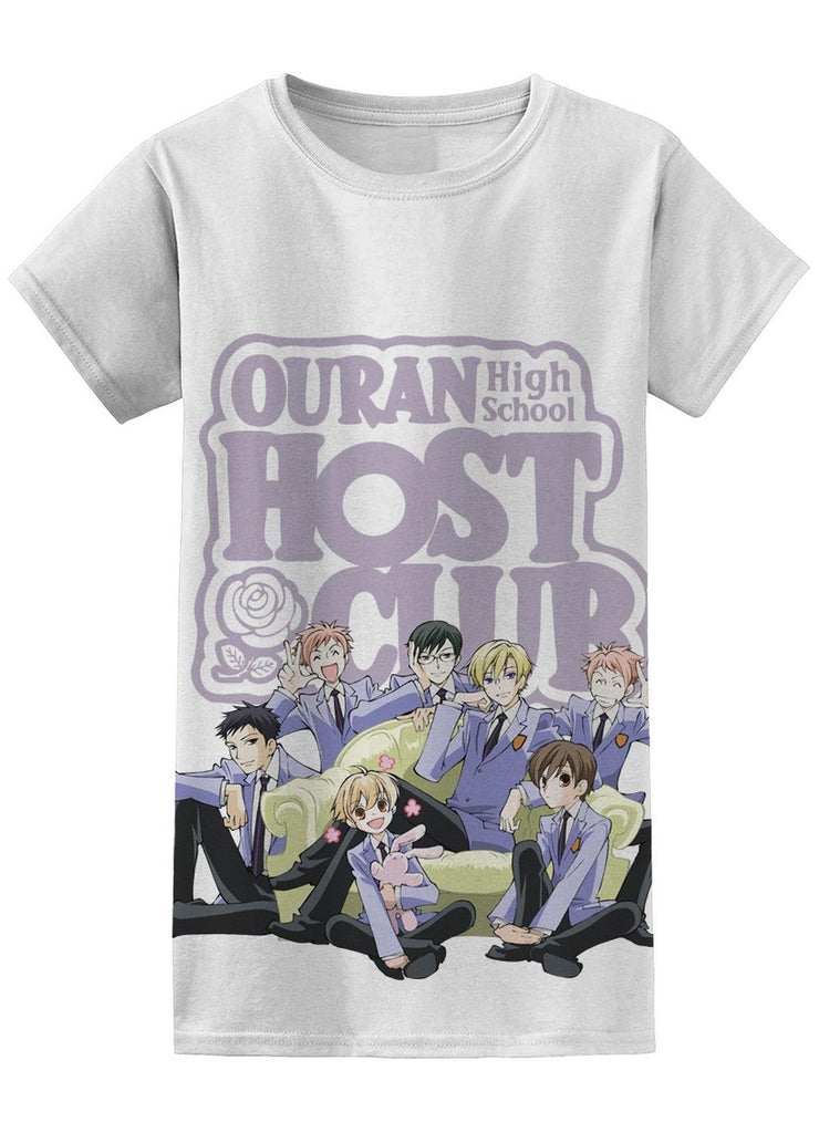 Ouran High School Host Club - Group 2 Dye Sublimation Jrs T-Shirt