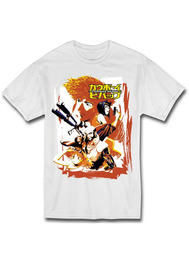 Cowboy Bebop - Spike Spiegel & Crew Neck T-Shirt Sublimation Jrs Shirt