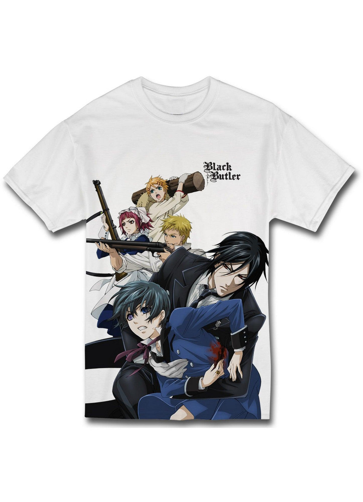 Black Butler - Group Ready To Battle Sublimation Men's T-Shirt