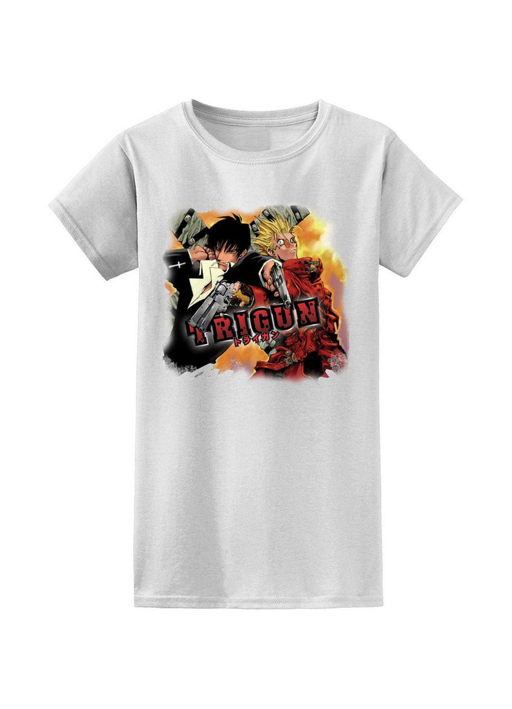 Trigun - Vash The Stampede And Nicholas D. Wolfwood Jrs T-Shirt