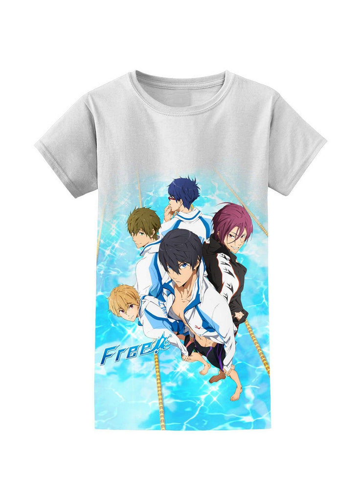 Free! - Key Art 001 Jrs T-Shirt