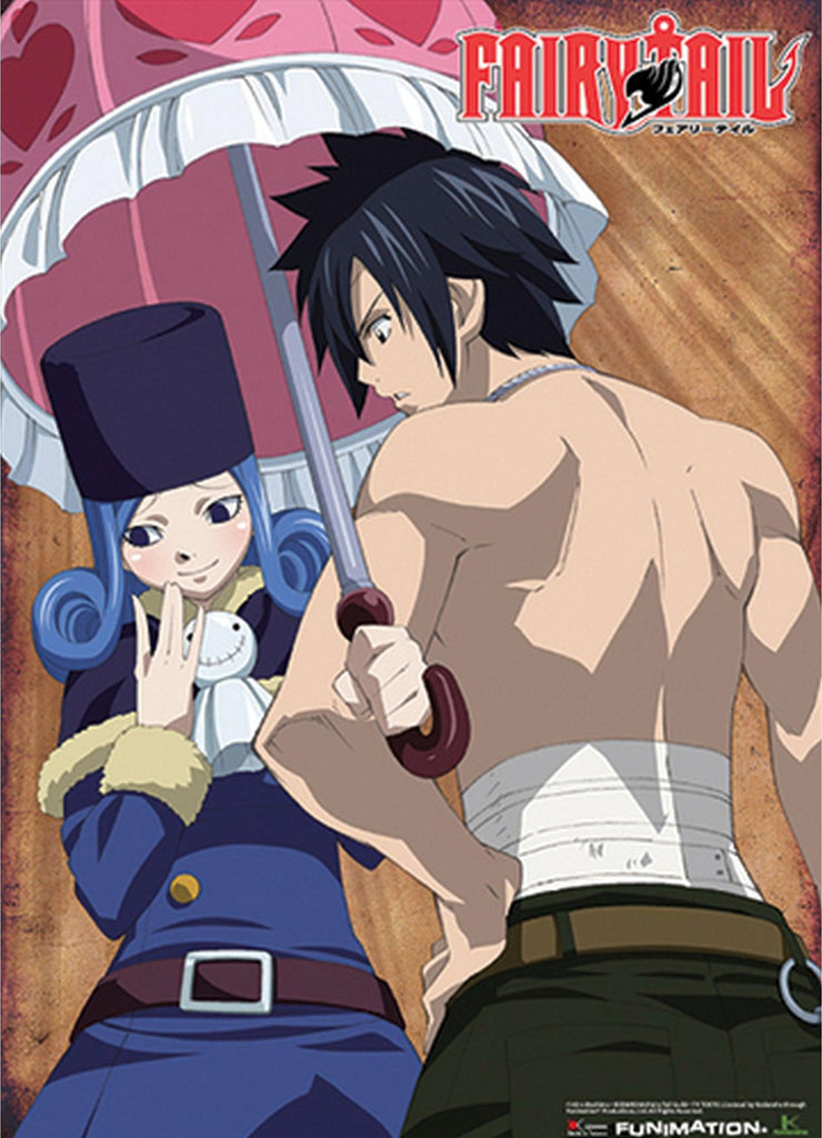 Fairy Tail - Gray Fullbuster & Juvia Lockser Wall Scroll - Great Eastern Entertainment