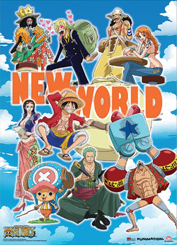 One Piece New World Wall Scroll