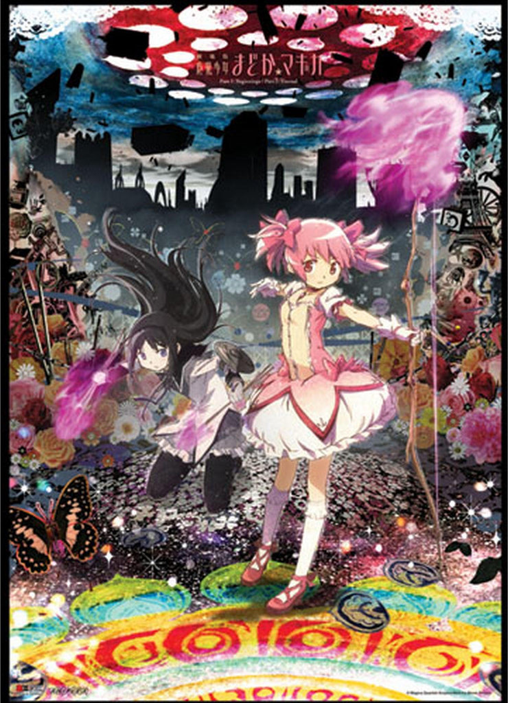 Madoka Magica Movie - Madoka Kaname & Homura Akemi Wall Scroll - Great Eastern Entertainment