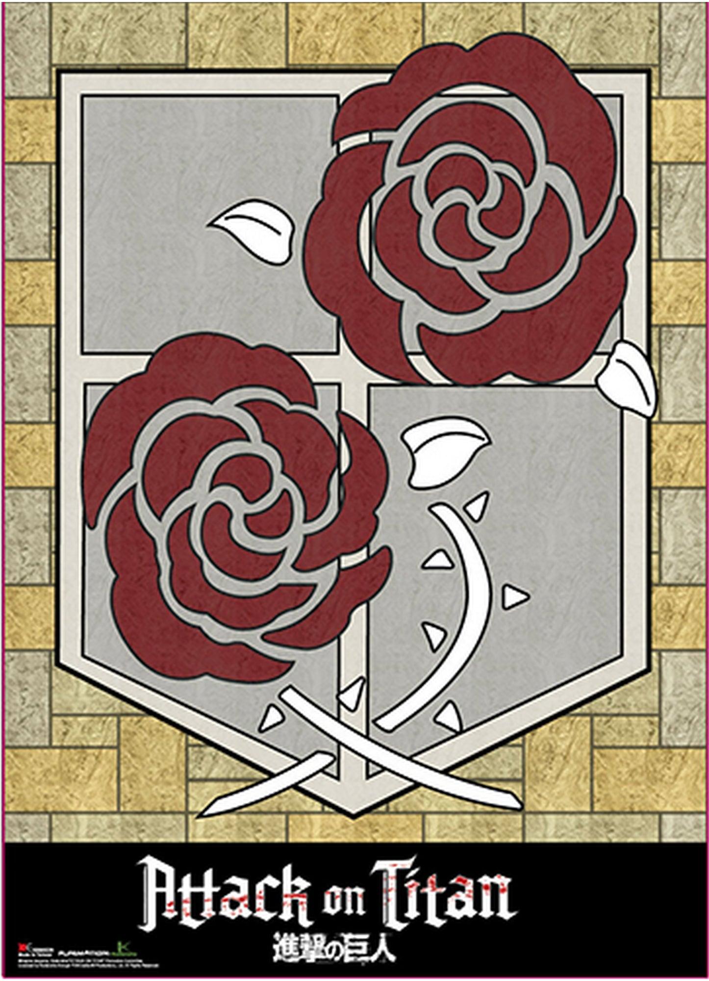 Attack on Titan - Garrison Regiment Wall Scroll - Great Eastern Entertainment