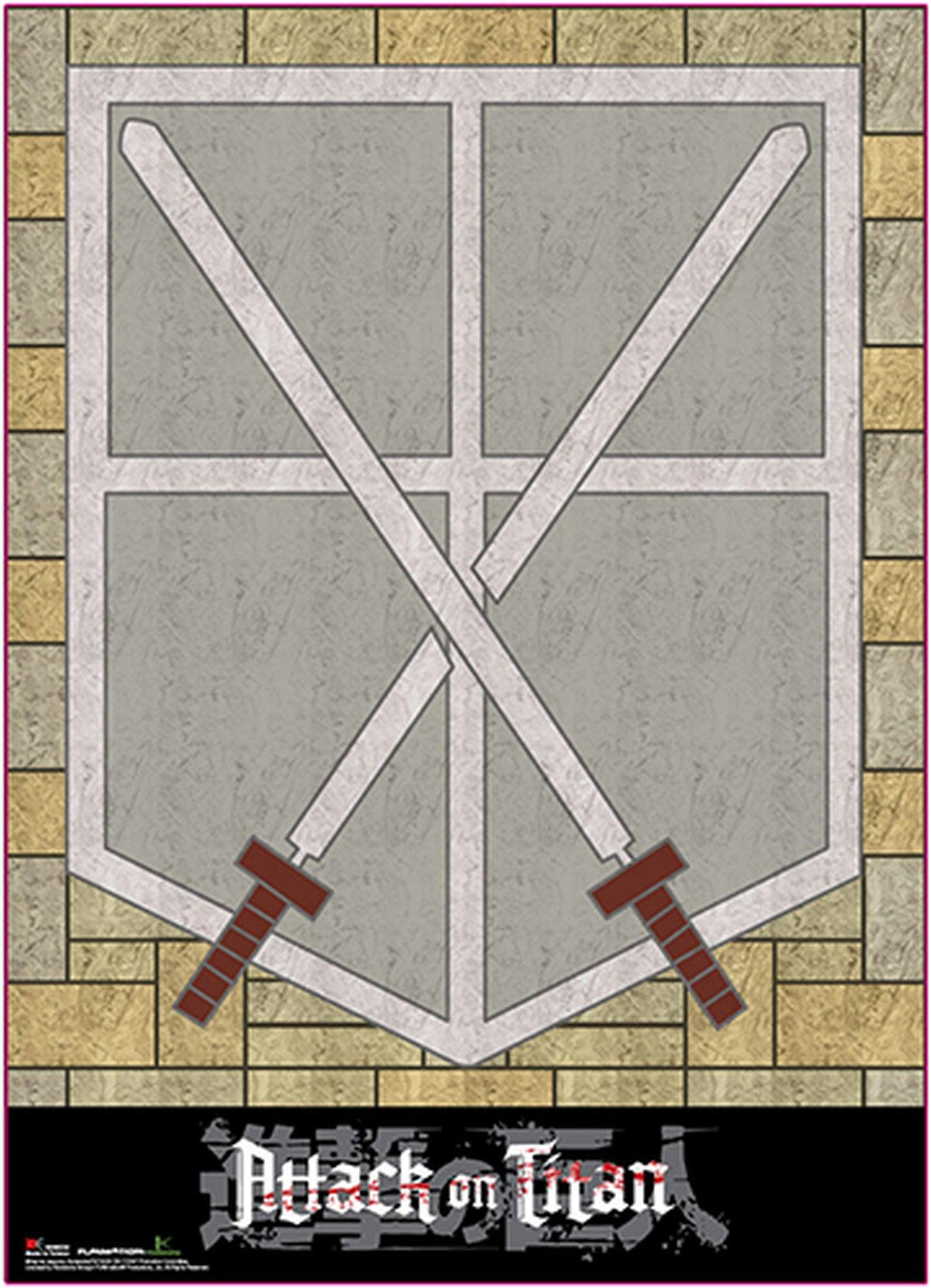 Attack on Titan - Cadet Corps Wall Scroll - Great Eastern Entertainment