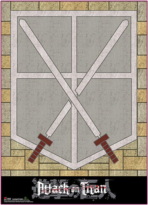 Attack on Titan - Cadet Corps Wall Scroll - Great Eastern Entertainment