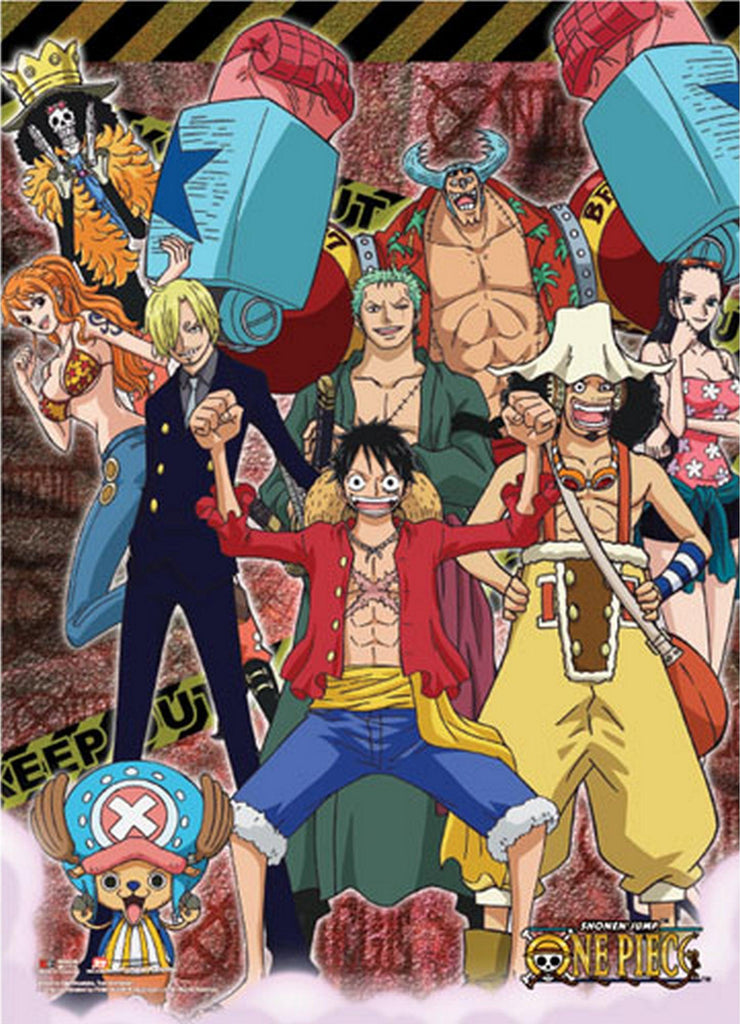 One Piece - Keep Out Wall Scroll - Great Eastern Entertainment