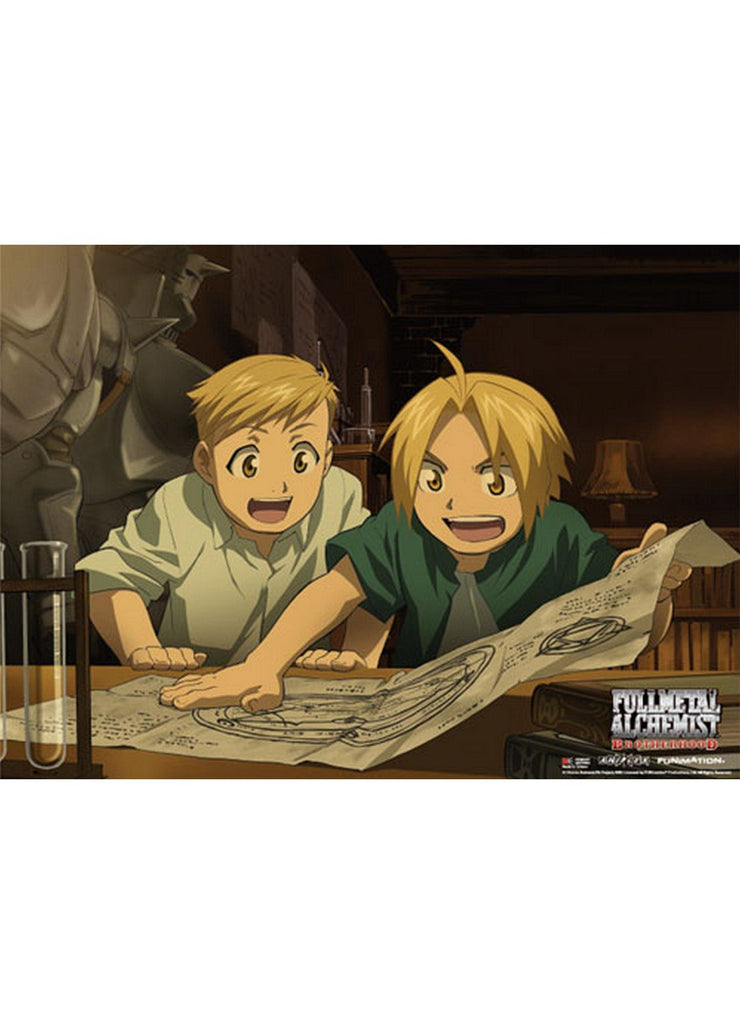 Full Metal Alchemist: Brotherhood - FMA Group 7 Wall Scroll - Great Eastern Entertainment