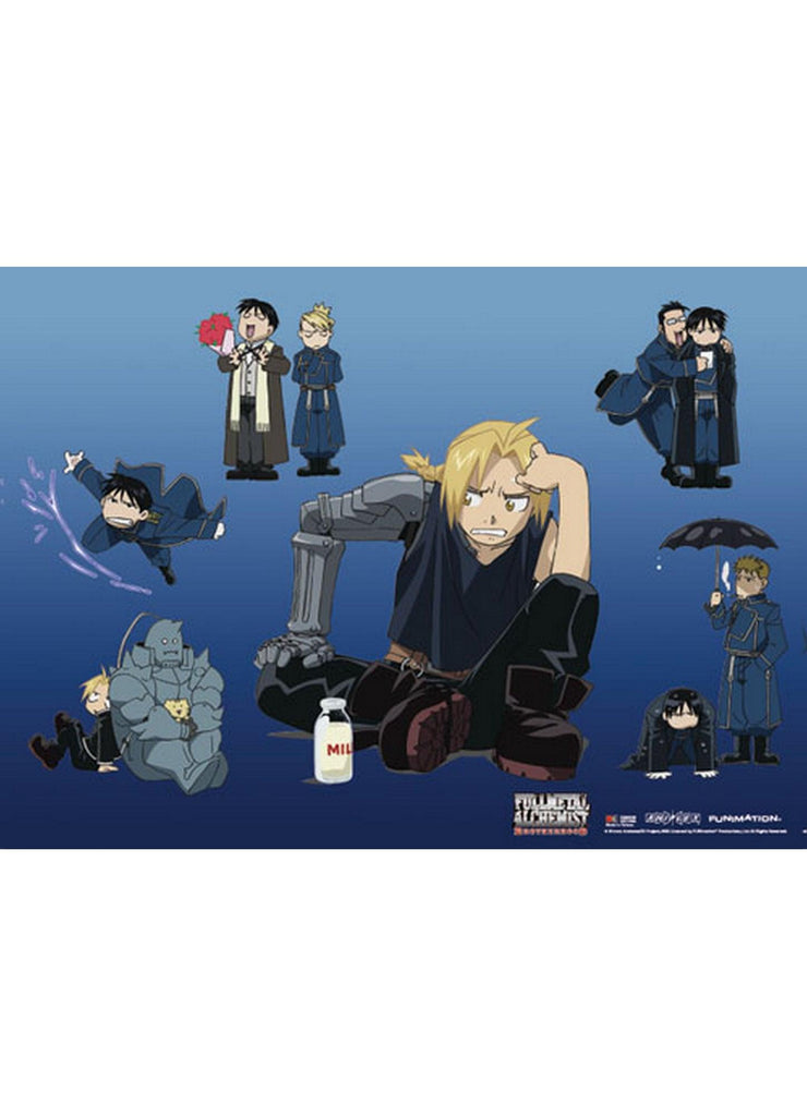 Full Metal Alchemist: Brotherhood - FMA Group 8 Wall Scroll - Great Eastern Entertainment