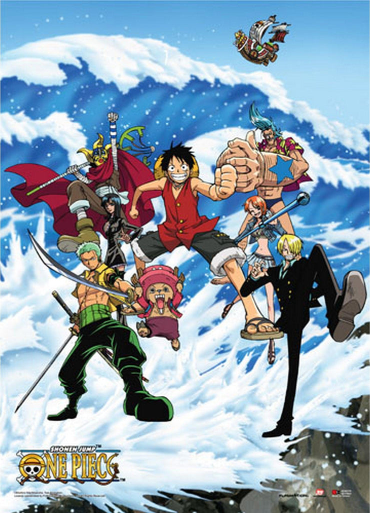 One Piece - Tidal & Wave Wall Scroll - Great Eastern Entertainment