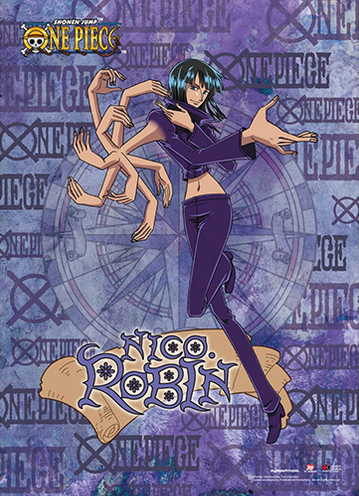 One Piece - Nico Robin Wall Scroll - Great Eastern Entertainment