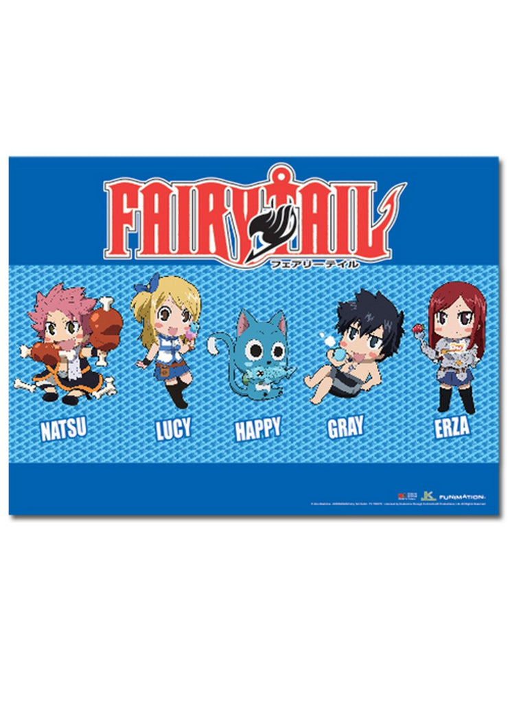 Fairy Tail - SD Group 2 Wall Scroll - Great Eastern Entertainment