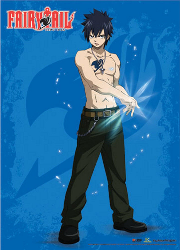 Fairy Tail - Gray Fullbuster Single Shot Wall Scroll - Great Eastern Entertainment