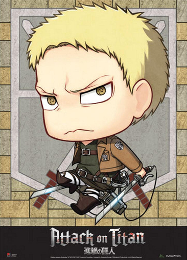 Attack on Titan - SD Reiner Braun Wall Scroll - Great Eastern Entertainment