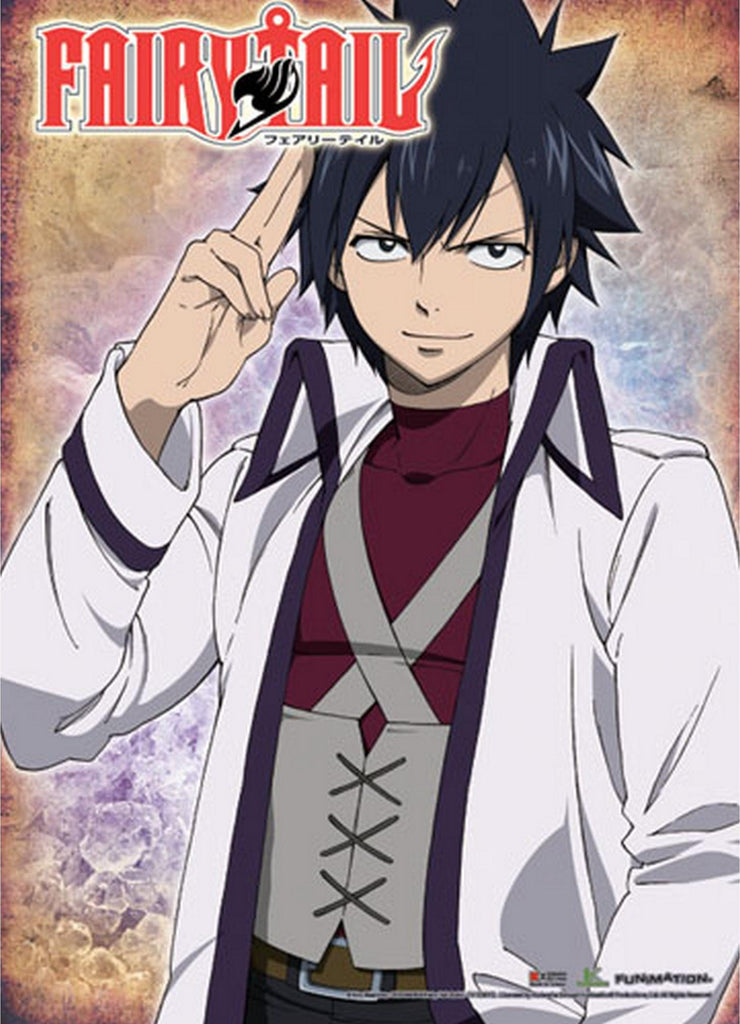 Fairy Tail - Gray Fullbuster Uniform Wall Scroll - Great Eastern Entertainment