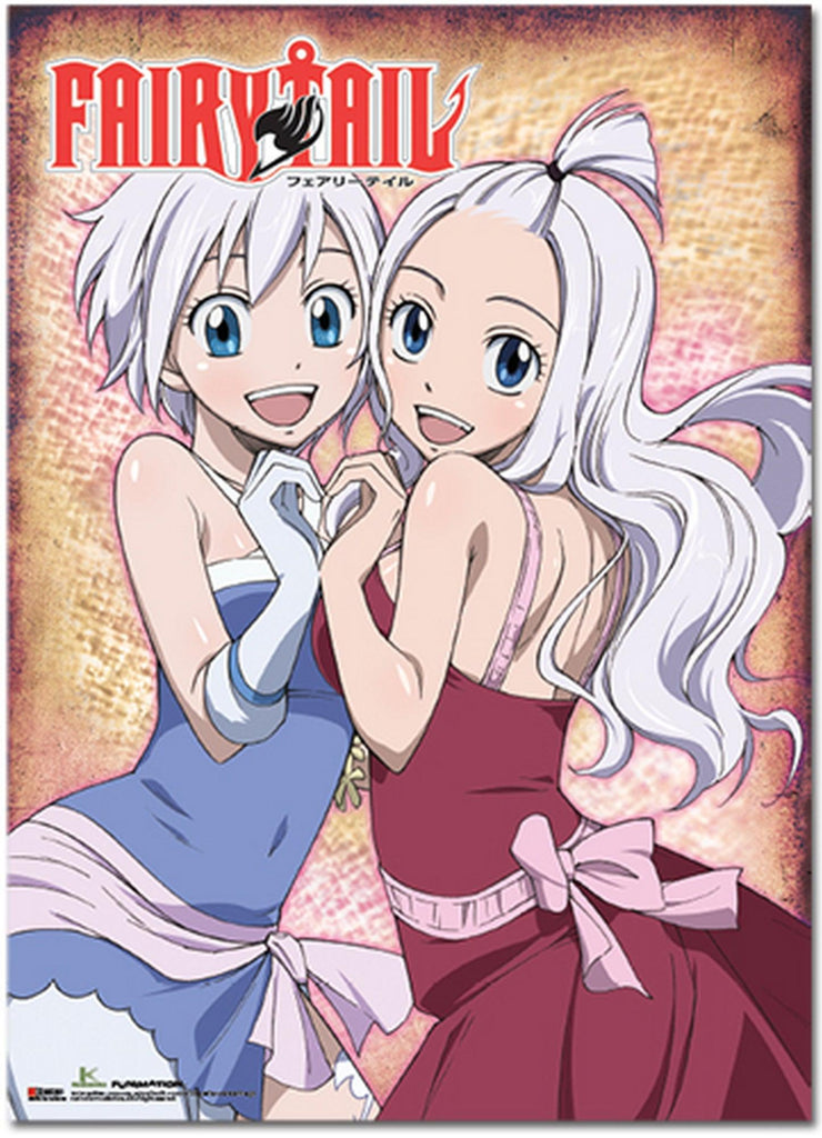 Fairy Tail - Mirajane Strauss And Lisanna Strauss Wall Scroll - Great Eastern Entertainment
