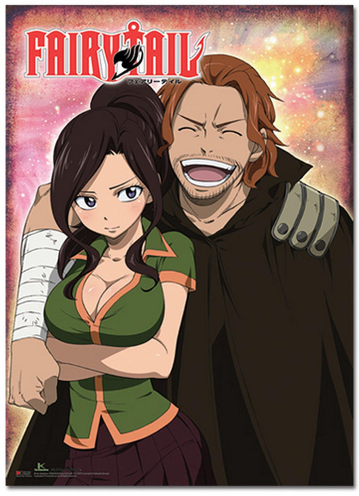 Fairy Tail - Cana And Gildarts Wall Scroll - Great Eastern Entertainment