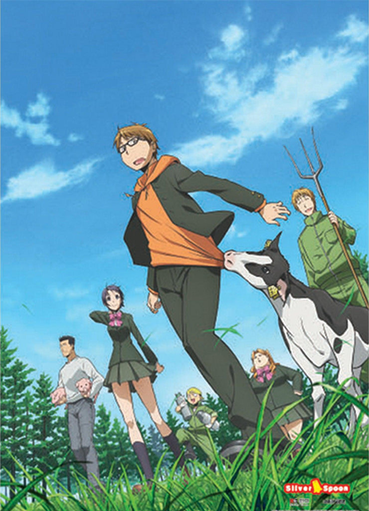 Silver Spoon - Group 2 Wall Scroll 31"W x 43"H