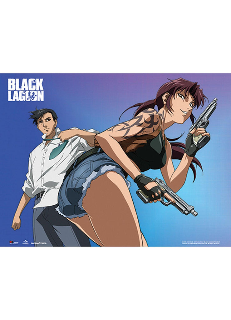 Black Lagoon - Revy & Rock Wall Scroll - Great Eastern Entertainment