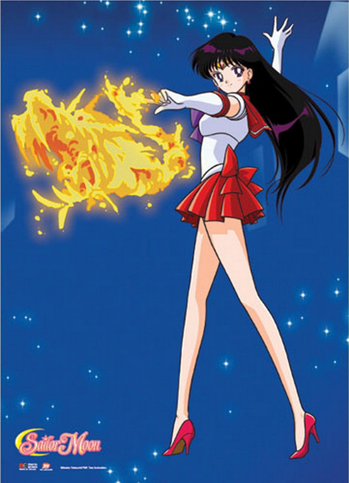 Sailor Moon - Sailor Mars Wall Scroll - Great Eastern Entertainment