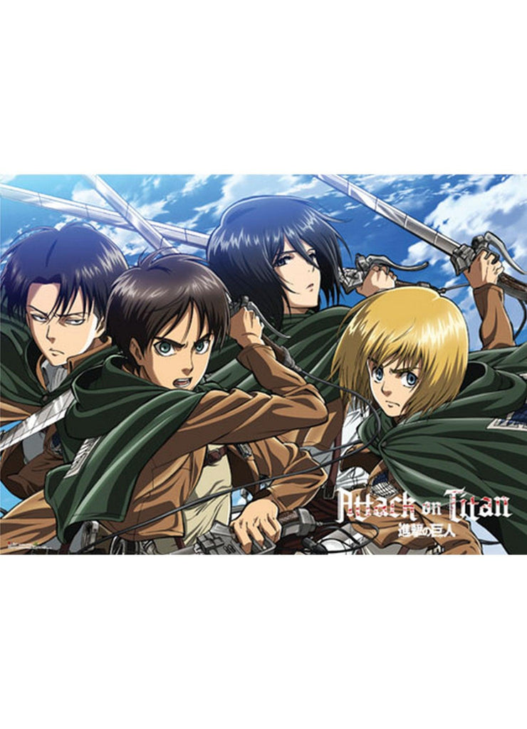 Attack on Titan - Key Art 16 Special Edition Wall Scroll - Great Eastern Entertainment