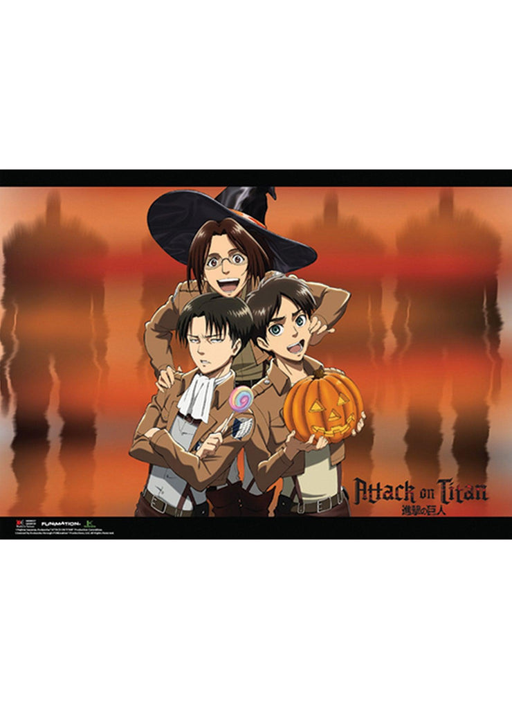 Attack on Titan - Halloween Group Wall Scroll - Great Eastern Entertainment