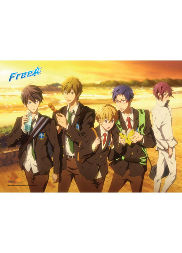 Free! - Sunset Wall Scroll - Great Eastern Entertainment