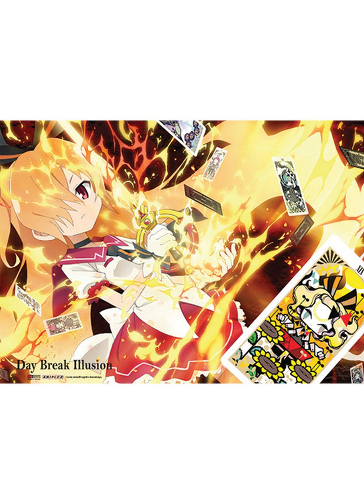 Day Break Illusion - Akari Taiyo With Card Wall Scroll - Great Eastern Entertainment