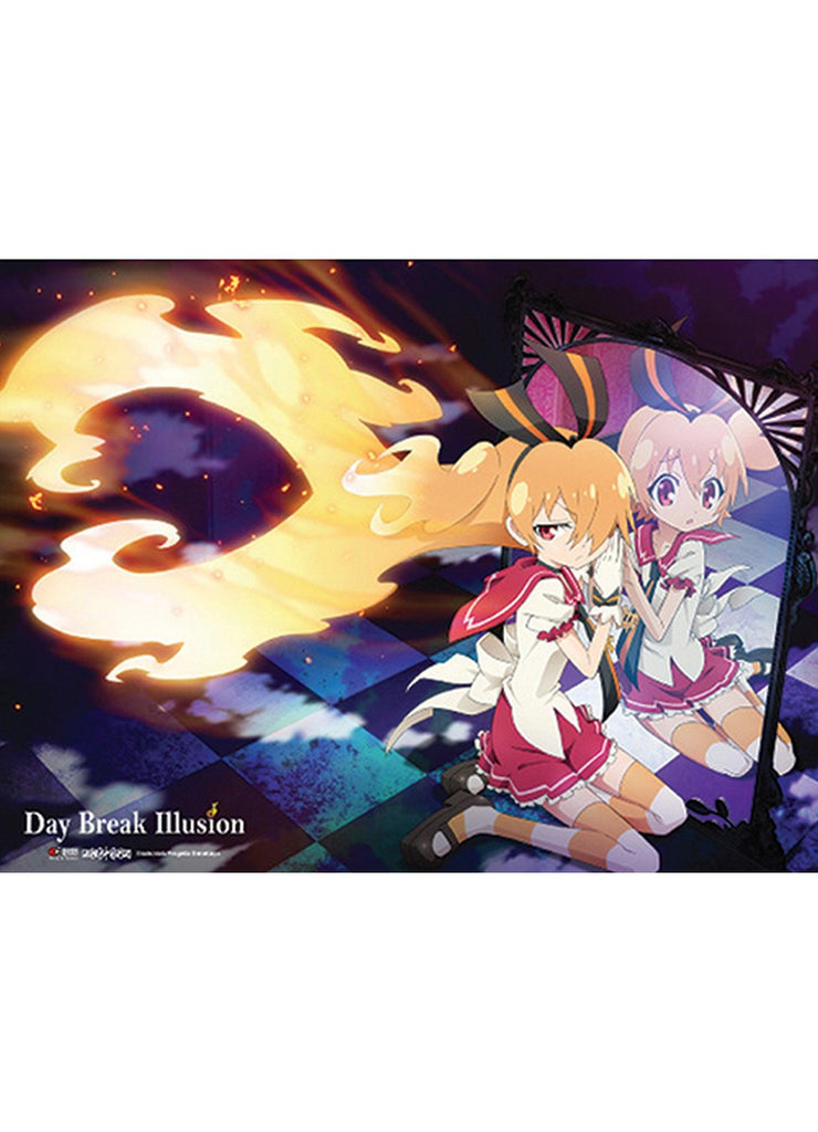 Day Break Illusion - Akari Taiyo Key Visual Wall Scroll 31"W x 43"H