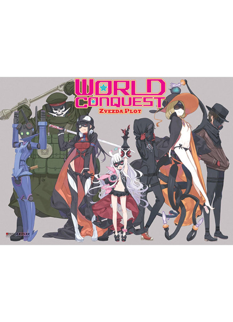 World Conquest Zvezda Plot - Group Key Art 1 Wall Scroll - Great Eastern Entertainment