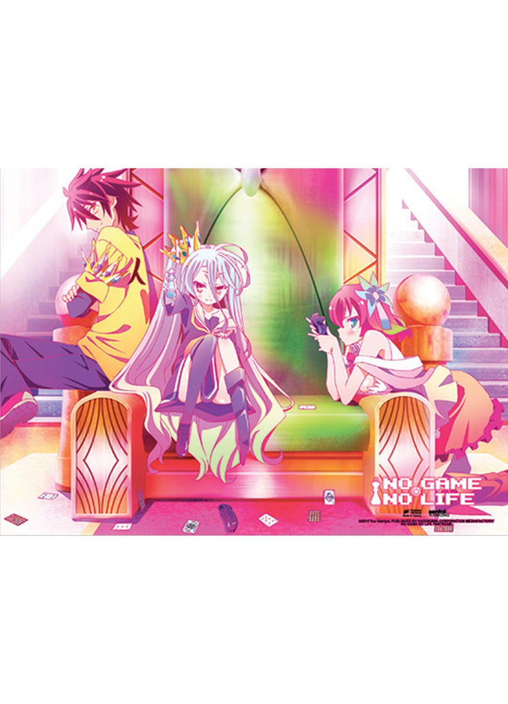 No Game No Life - The Throne Wall Scroll - Great Eastern Entertainment