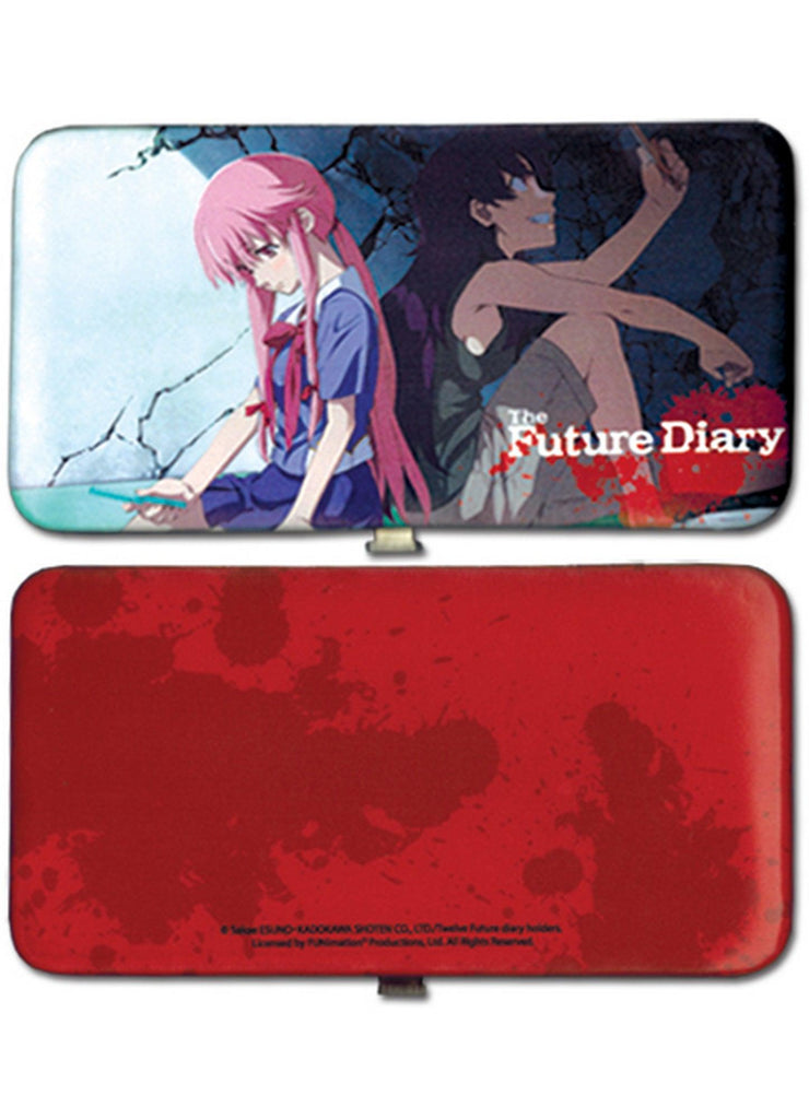 Future Diary - Yuno Gasai And Minene Uryuu Hinge Wallet - Great Eastern Entertainment