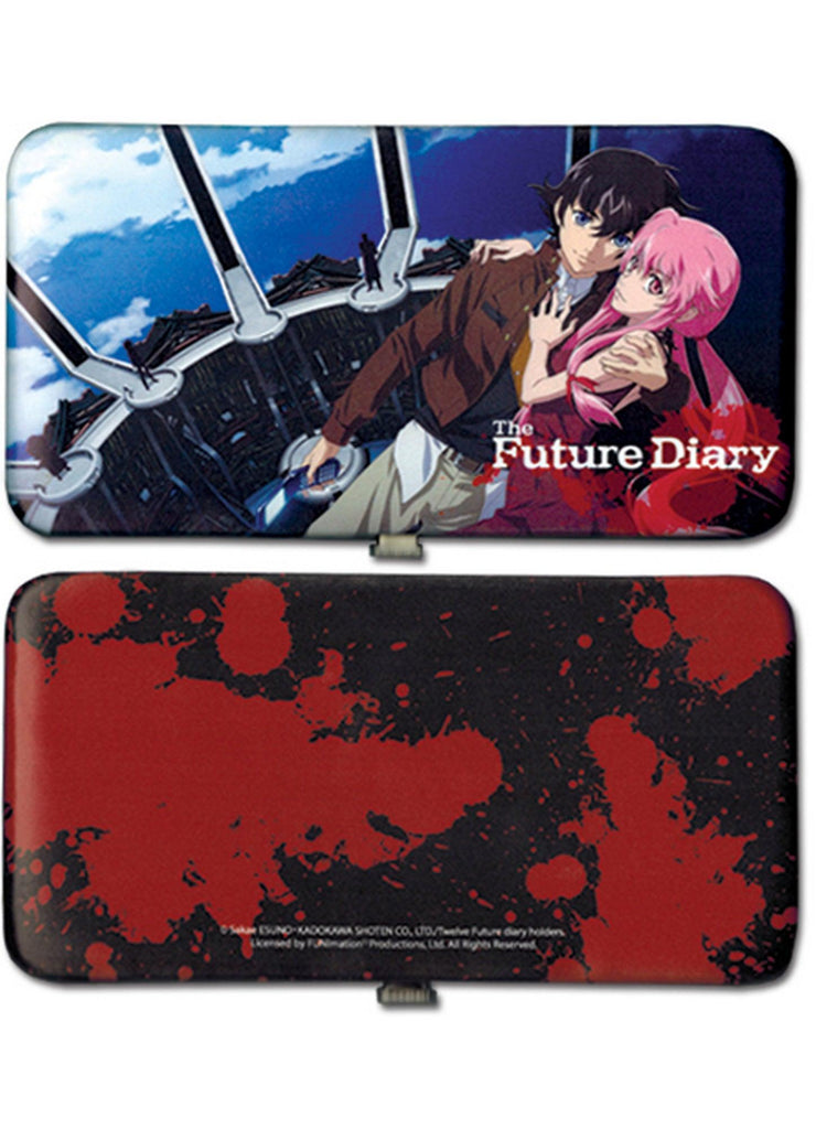 Future Diary - Yuno Gasai And Yukiteru Amano Hinge Wallet - Great Eastern Entertainment