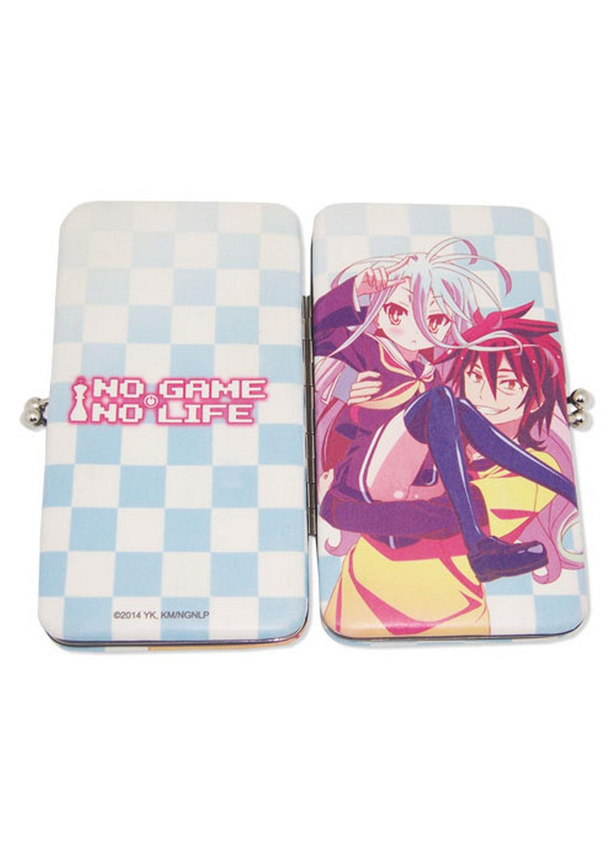 No Game No Life - Sora Shiro Checkers Wallet - Great Eastern Entertainment