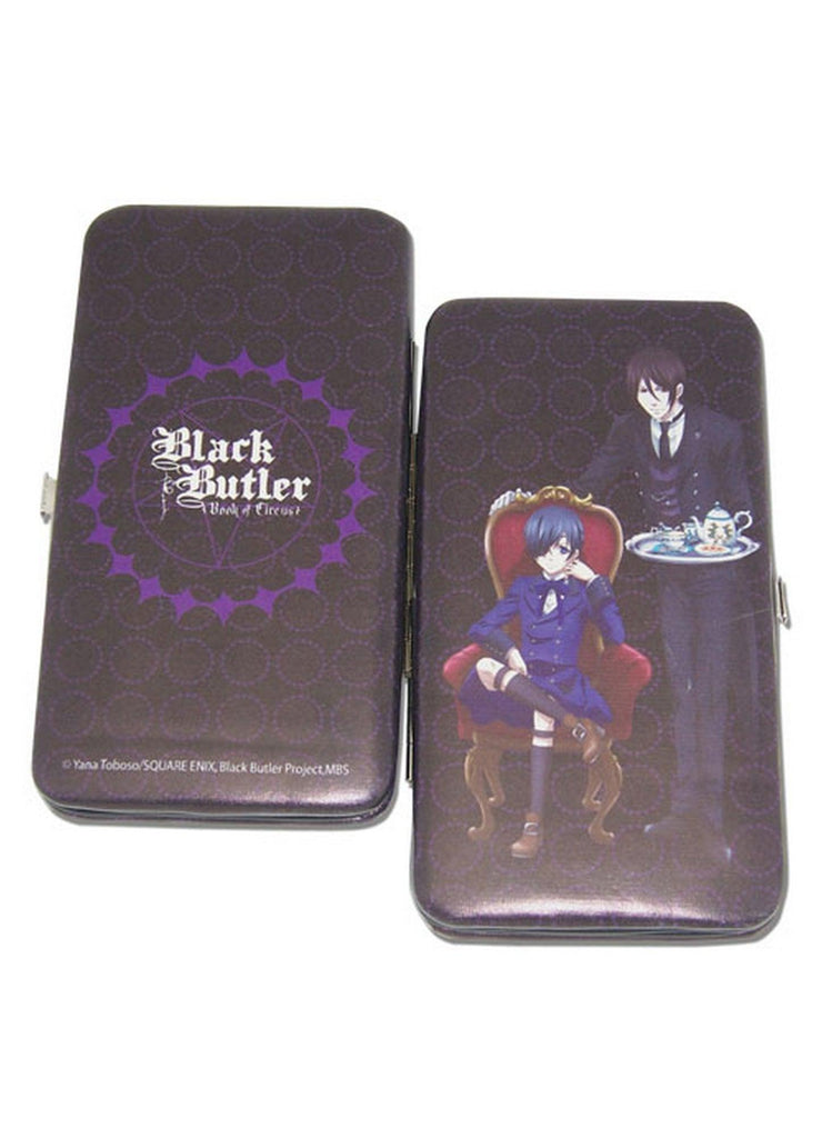 Black Butler Book Of Circus - Sebastian Michaelis And Ciel Phantomhive Wallet - Great Eastern Entertainment