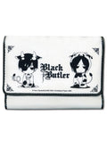 Black Butler - Ciel Phantomhive & Sebastian Michaelis Cow SD Girl Wallet - Great Eastern Entertainment