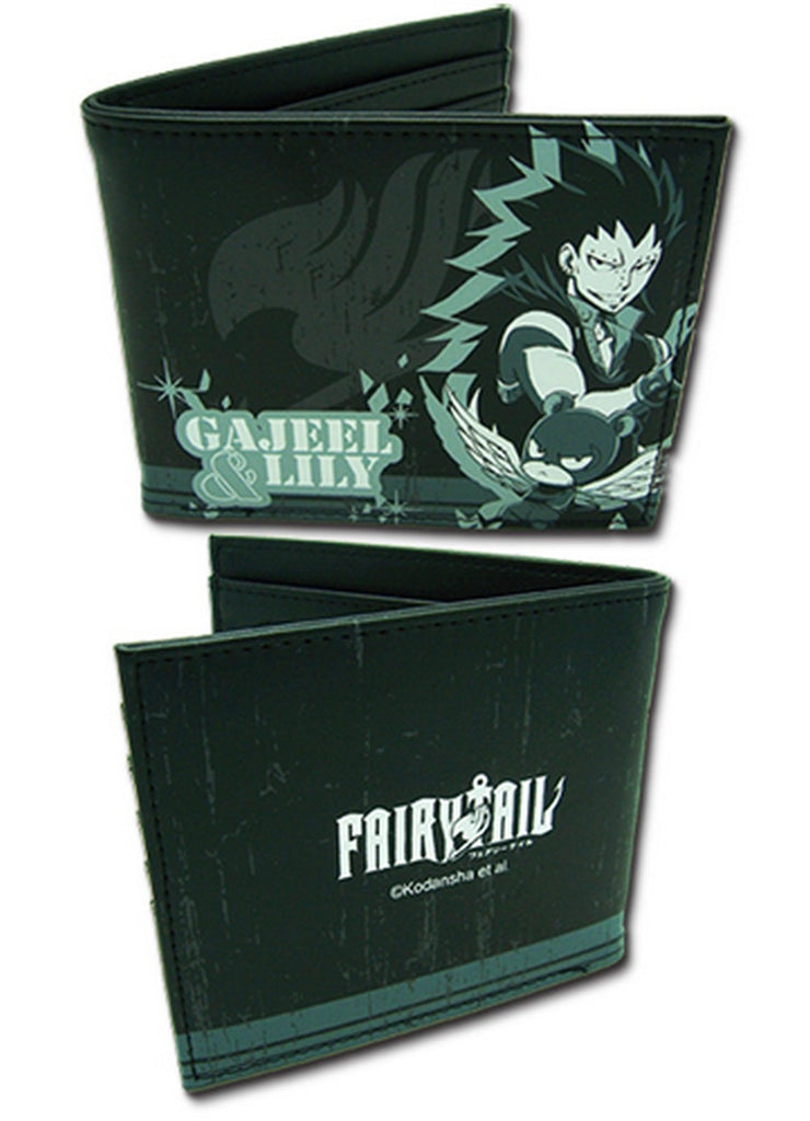 Fairy Tail S4 - Gajeel Redfox & Panther Lily Boy Wallet - Great Eastern Entertainment