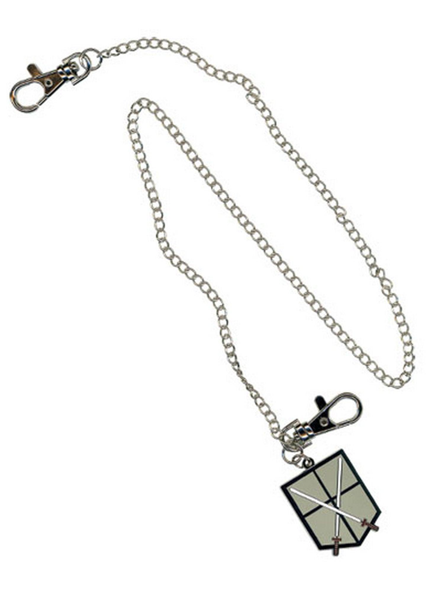 Attack on Titan - Trainees Squad Emblem Wallet Chain - Great Eastern Entertainment
