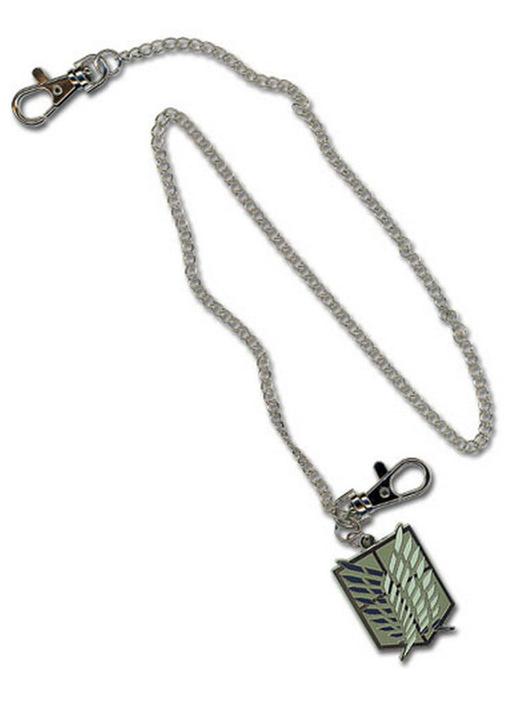 Attack on Titan - Survey Corps Emblem Wallet Chain - Great Eastern Entertainment