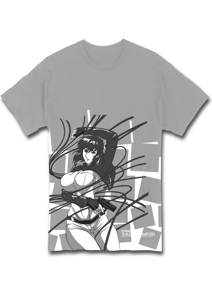 Ghost in The Shell S.A.C. - Wired Motoko Kusanagi T-Shirt